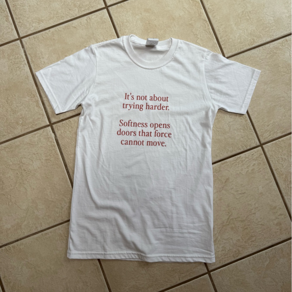 Connected Apparel White Short Sleeve Tee